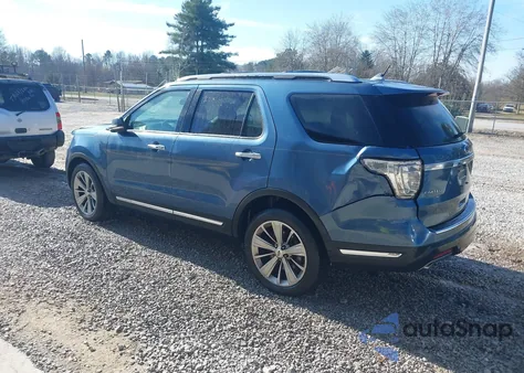 2018 Ford Explorer Limited из США, поврежденный, VIN 1FM5K7F80JGB27048